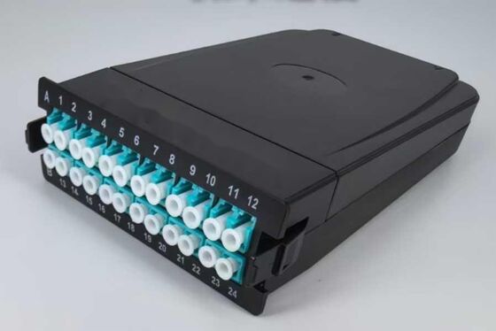 24 Cores MPO-LC MTP-LC SM OM3 OM4 Om5 breakout Cassettes Modules Plastic