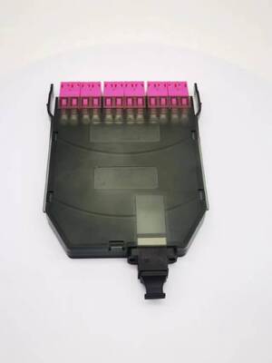 12 Cores MPO-LC MTP-LC SM OM3 OM4 Om5 breakout Cassettes Modules Plastic